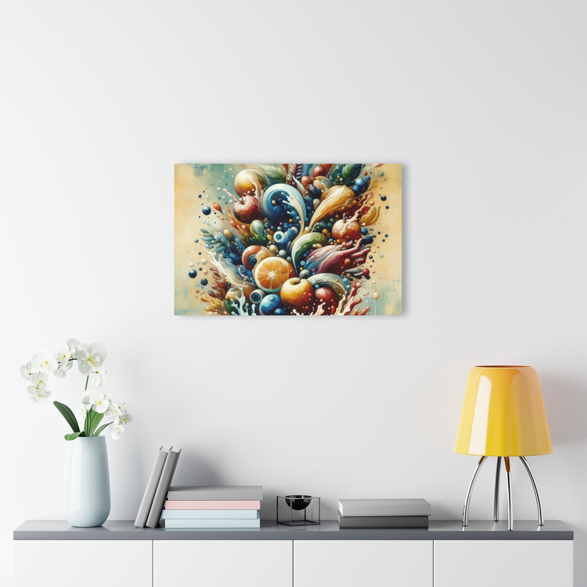 Nourishing Tachism Symphony Acrylic Prints (French Cleat Hanging) - ATUH.ART
