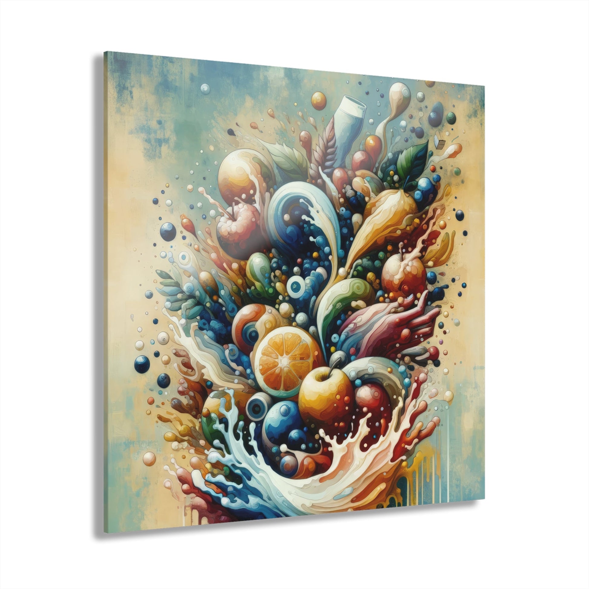 Nourishing Tachism Symphony Acrylic Prints (French Cleat Hanging) - ATUH.ART