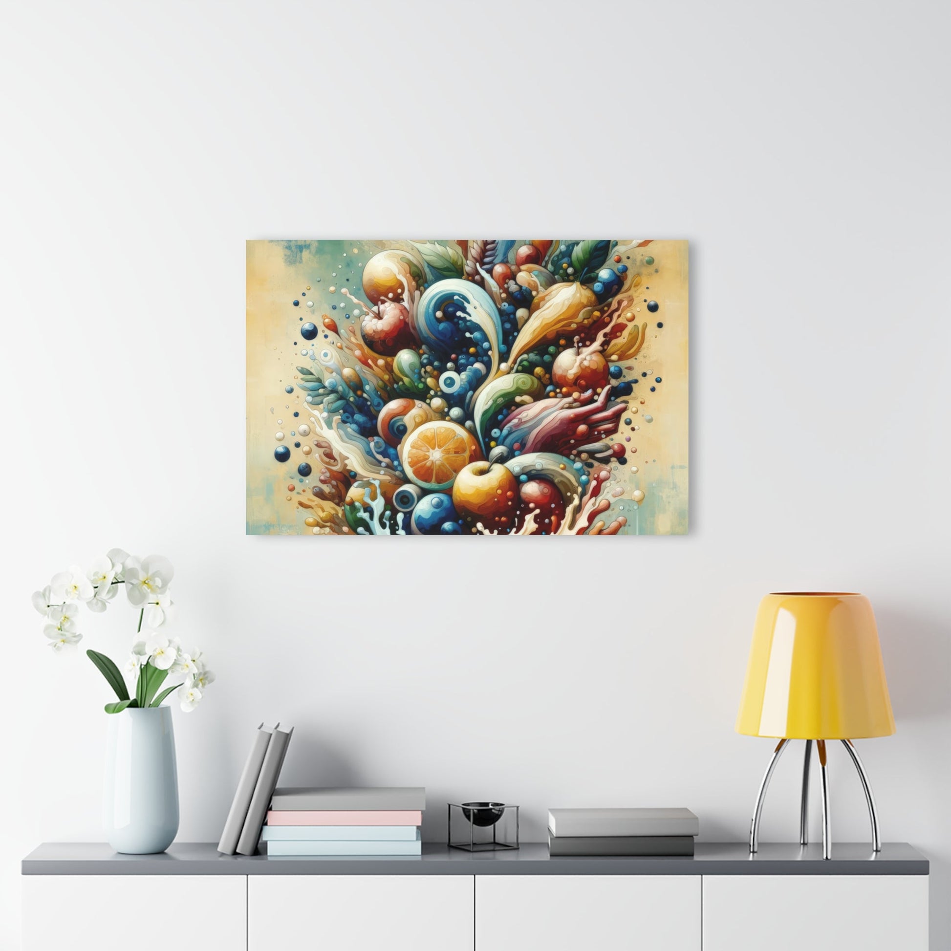 Nourishing Tachism Symphony Acrylic Prints (French Cleat Hanging) - ATUH.ART