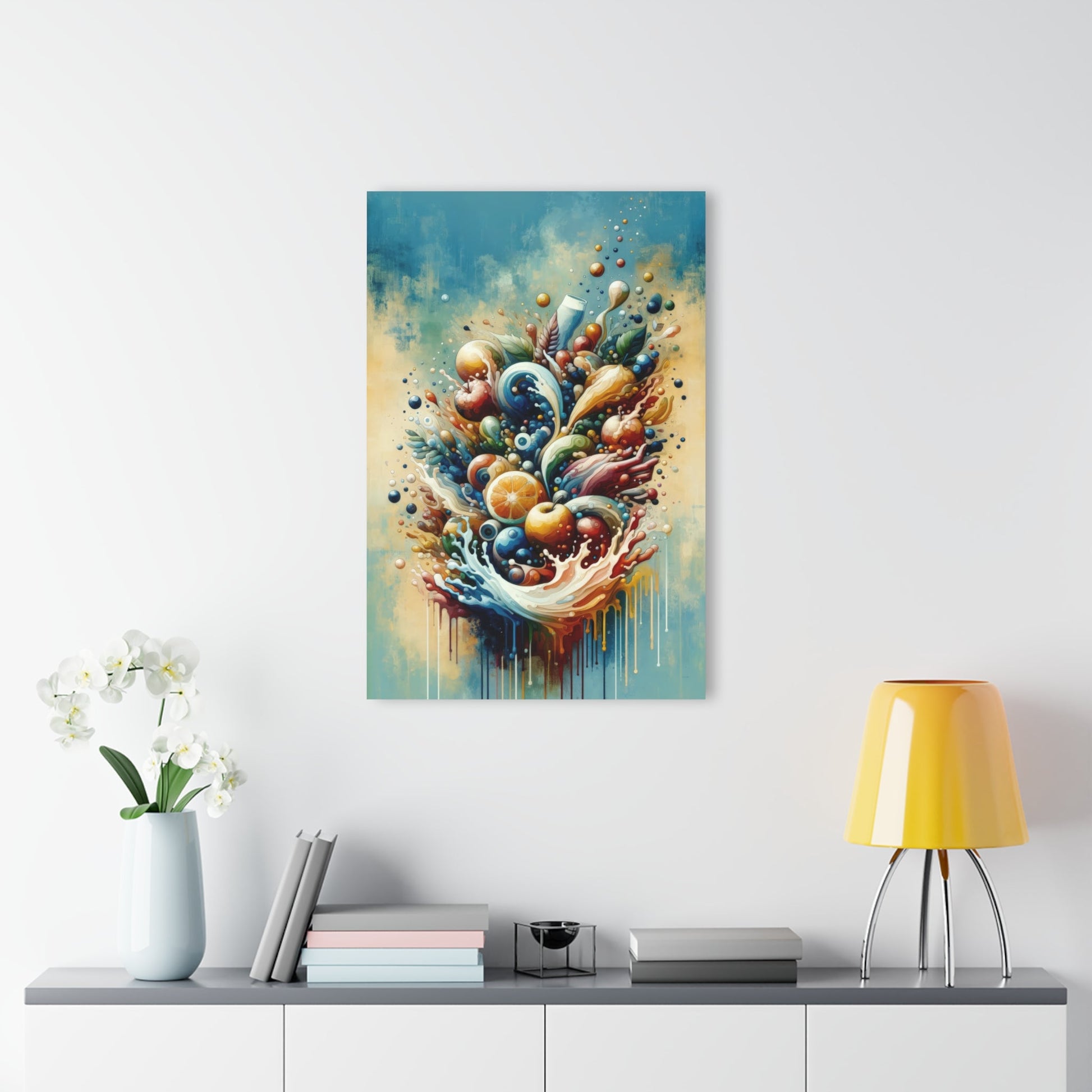 Nourishing Tachism Symphony Acrylic Prints (French Cleat Hanging) - ATUH.ART