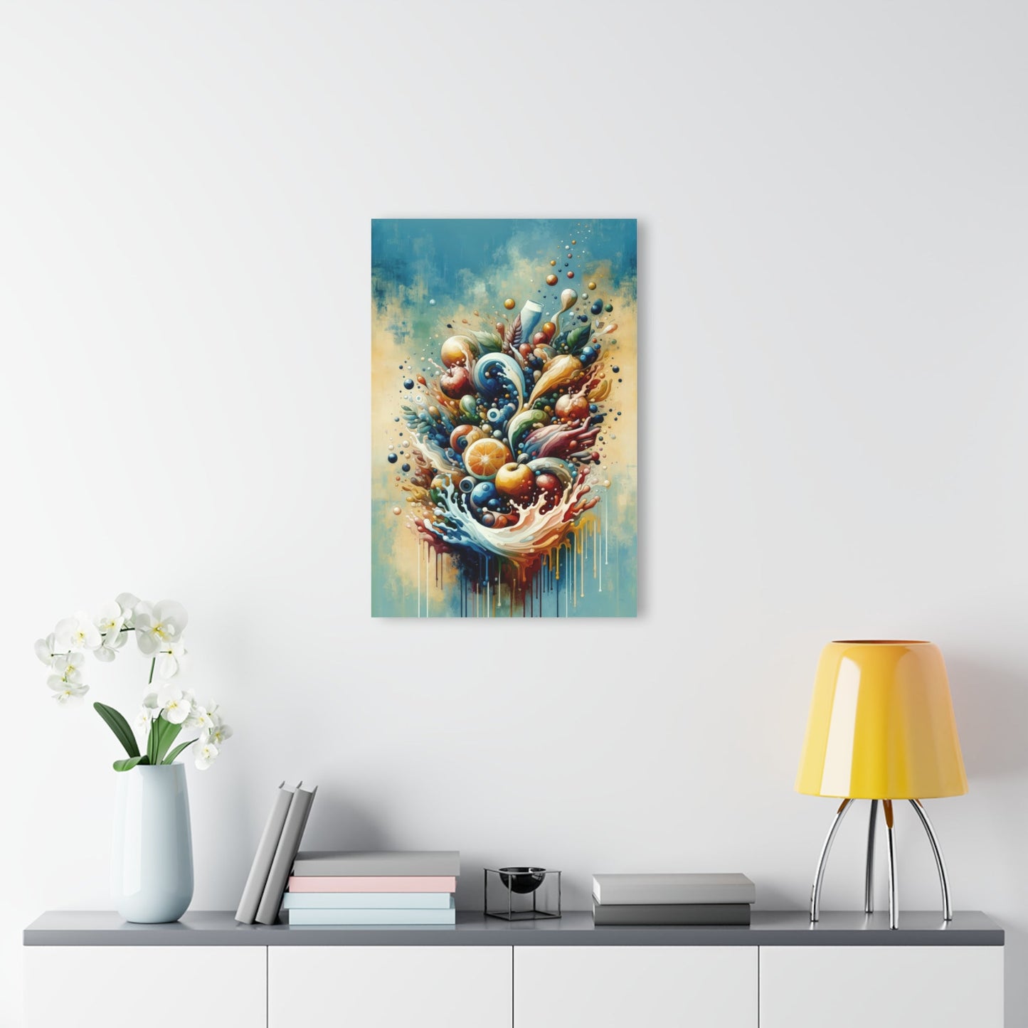 Nourishing Tachism Symphony Acrylic Prints (French Cleat Hanging) - ATUH.ART
