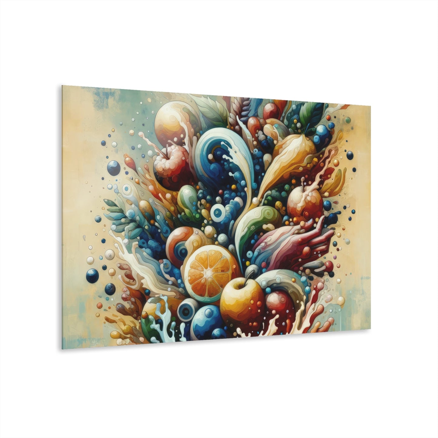 Nourishing Tachism Symphony Acrylic Prints (French Cleat Hanging) - ATUH.ART