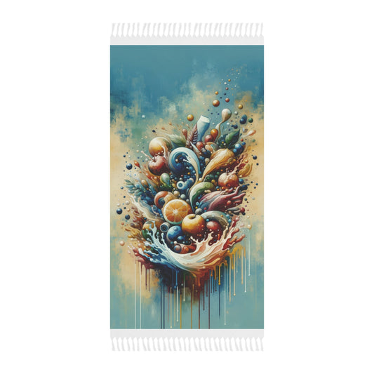 Nourishing Tachism Symphony Boho Beach Cloth - ATUH.ART
