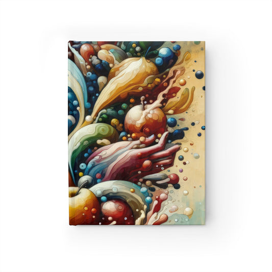 Nourishing Tachism Symphony Journal - Blank - ATUH.ART