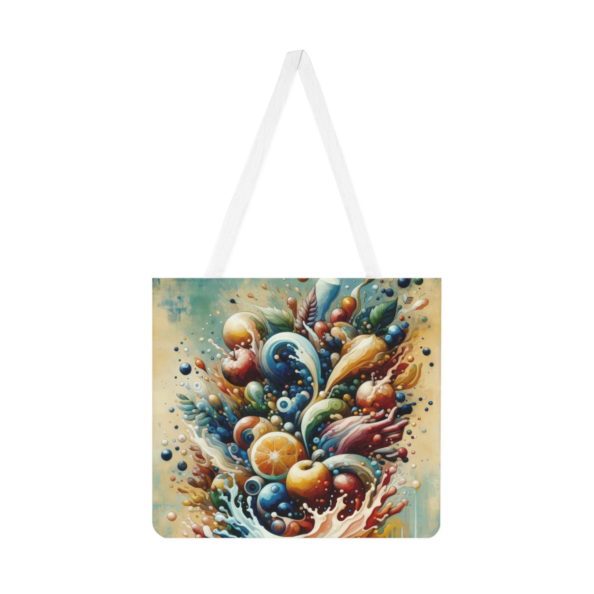 Nourishing Tachism Symphony Shoulder Tote Bag (AOP) - ATUH.ART