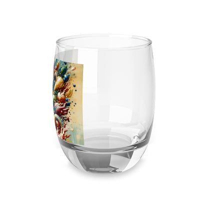 Nourishing Tachism Symphony Whiskey Glass - ATUH.ART