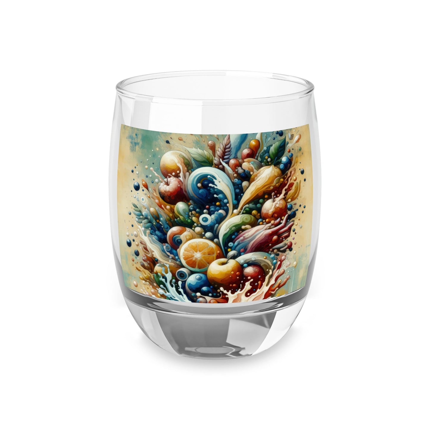 Nourishing Tachism Symphony Whiskey Glass - ATUH.ART