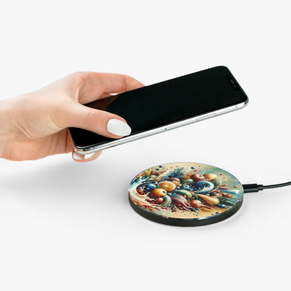 Nourishing Tachism Symphony Wireless Charger - ATUH.ART