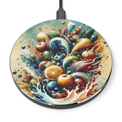 Nourishing Tachism Symphony Wireless Charger - ATUH.ART