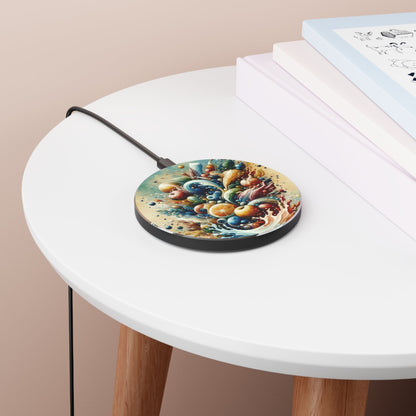 Nourishing Tachism Symphony Wireless Charger - ATUH.ART