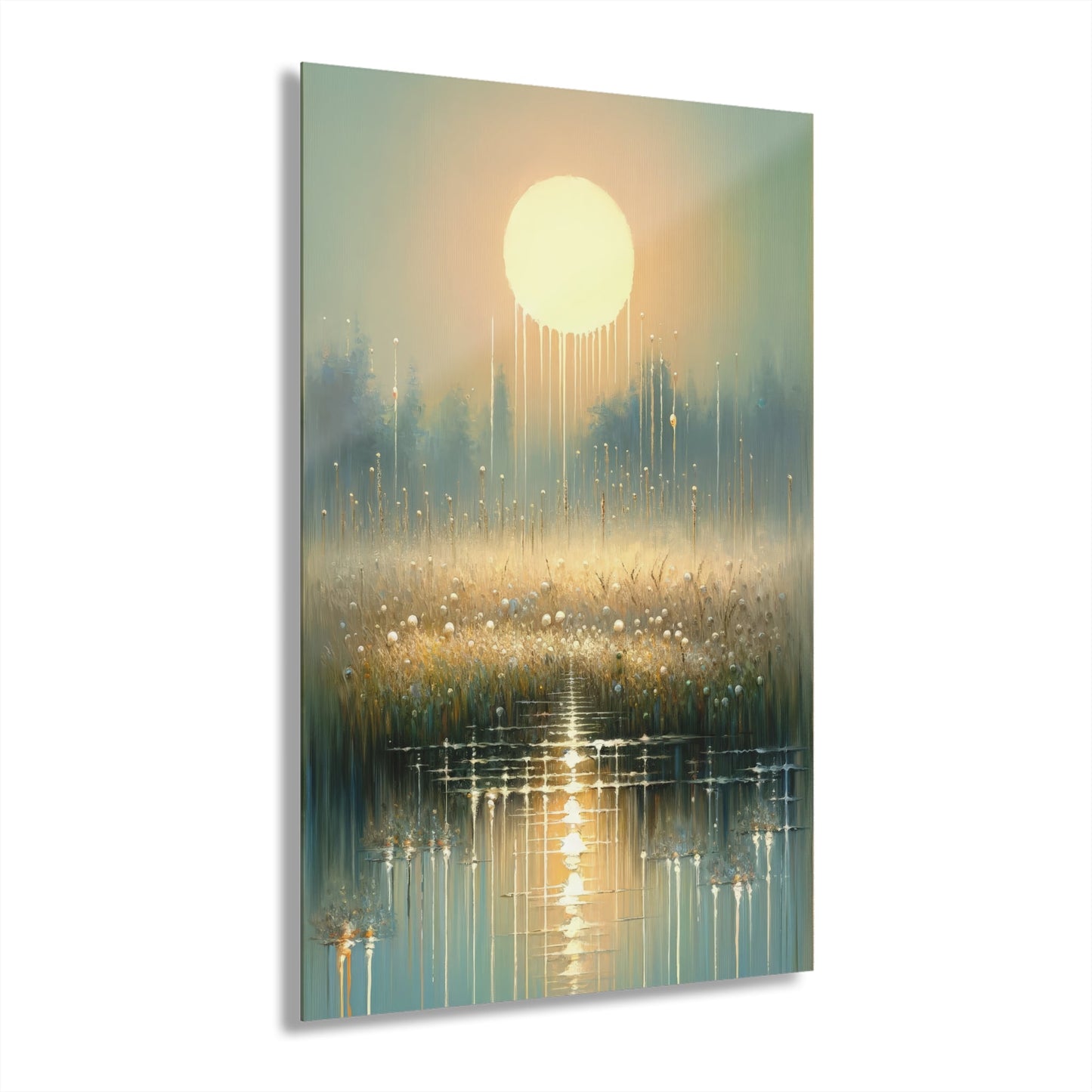 Observant Delicacy Heart Acrylic Prints (French Cleat Hanging) - ATUH.ART