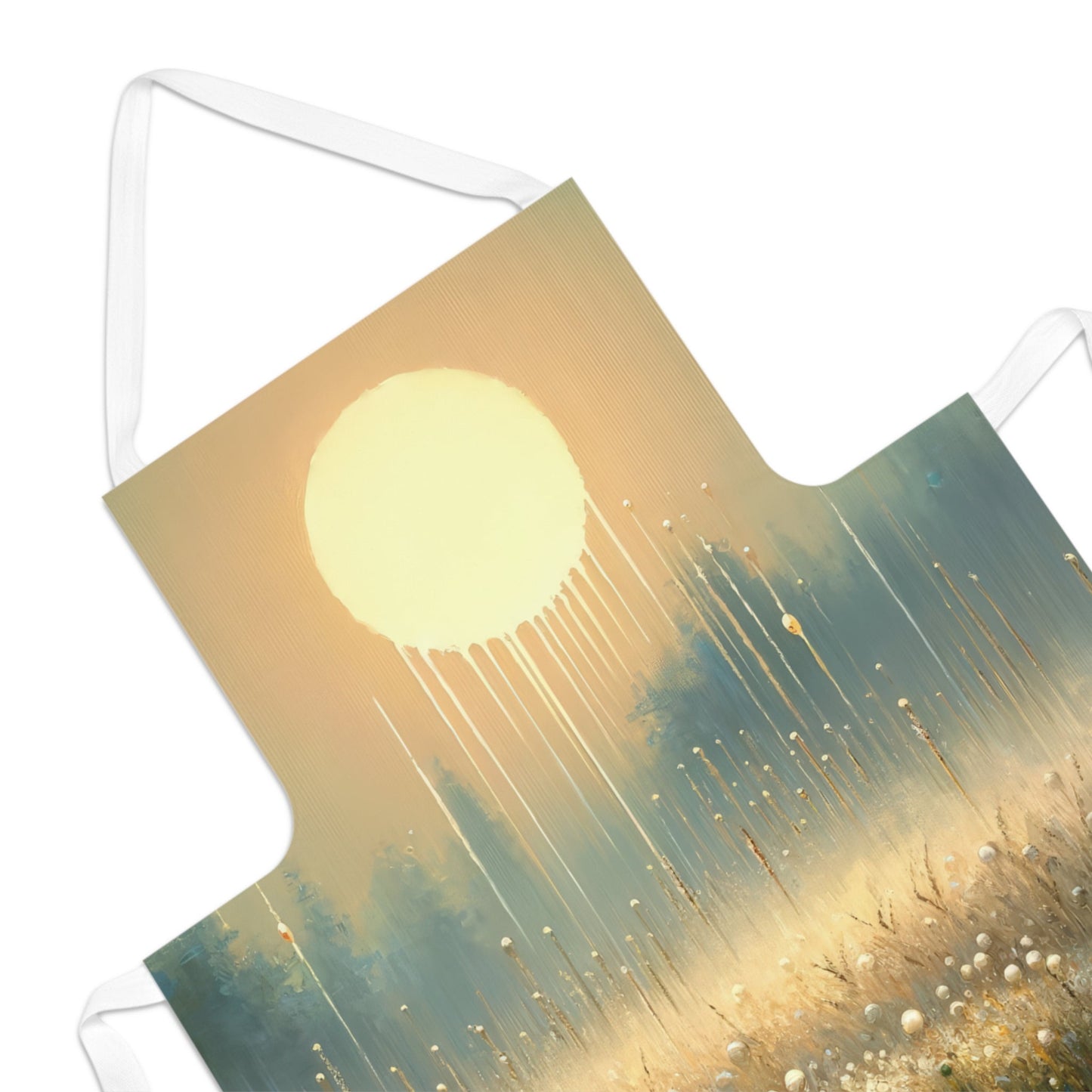 Observant Delicacy Heart Adult Apron (AOP) - ATUH.ART