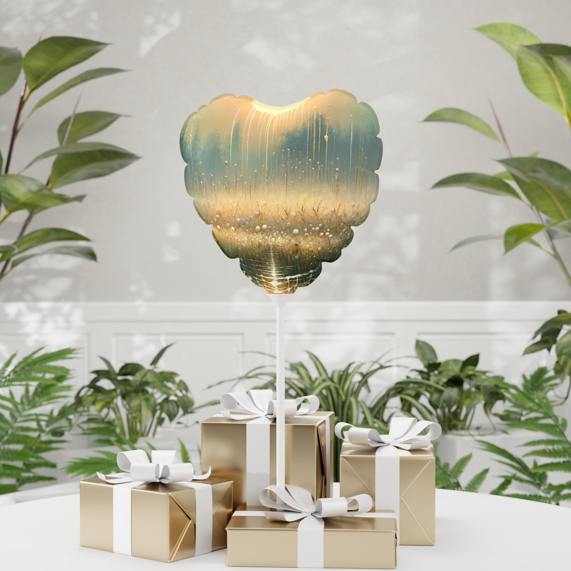 Observant Delicacy Heart Balloon (Round and Heart-shaped), 11" - ATUH.ART