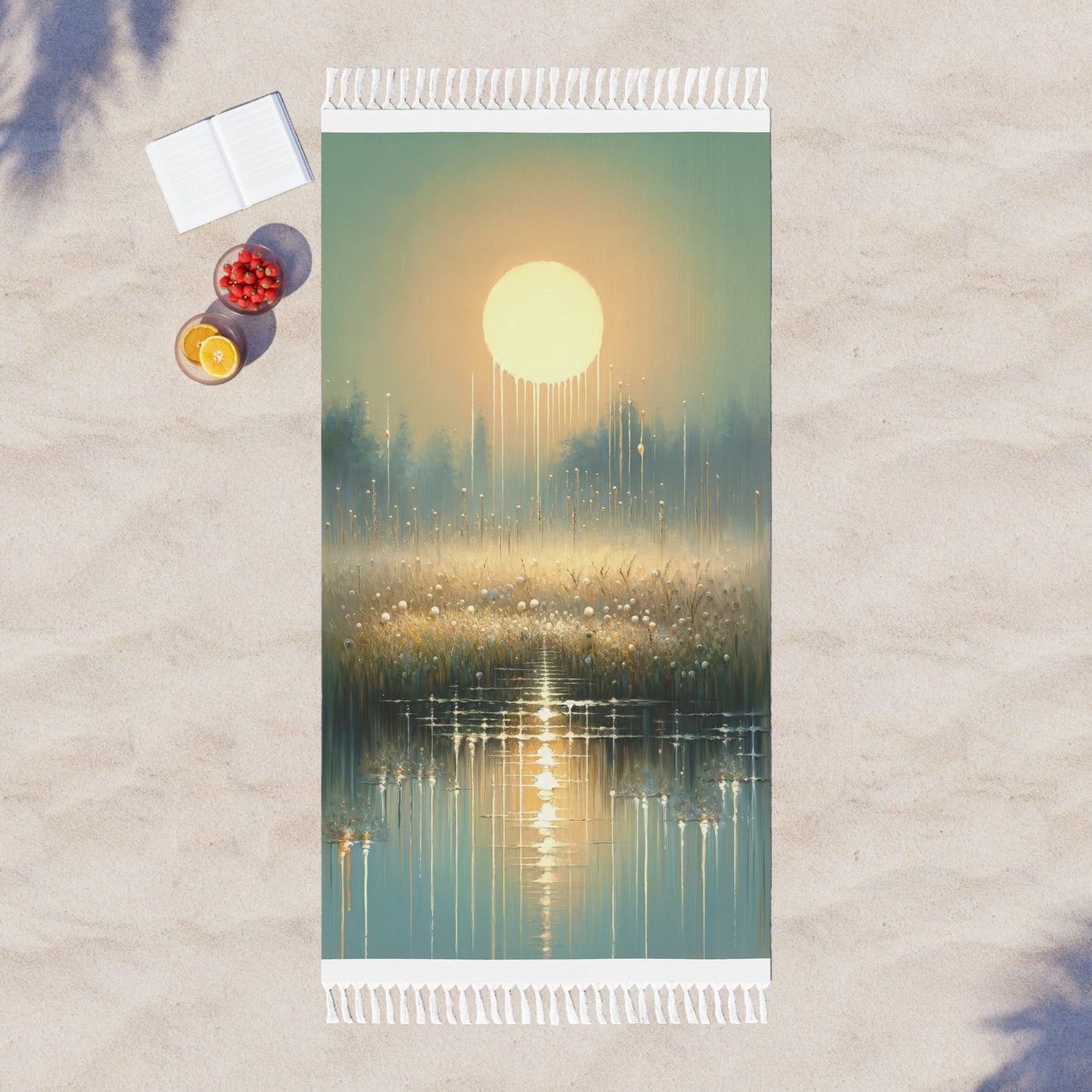 Observant Delicacy Heart Boho Beach Cloth - ATUH.ART