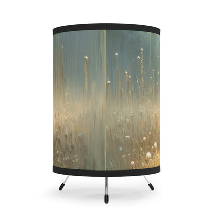 Observant Delicacy Heart Tripod Lamp with High-Res Printed Shade, US\CA plug - ATUH.ART