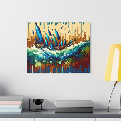 Oceanic Bottle Rescue Acrylic Prints (French Cleat Hanging) - ATUH.ART
