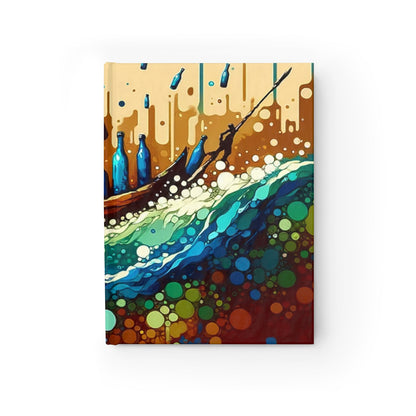 Oceanic Bottle Rescue Journal - Blank - ATUH.ART