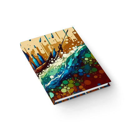 Oceanic Bottle Rescue Journal - Blank - ATUH.ART