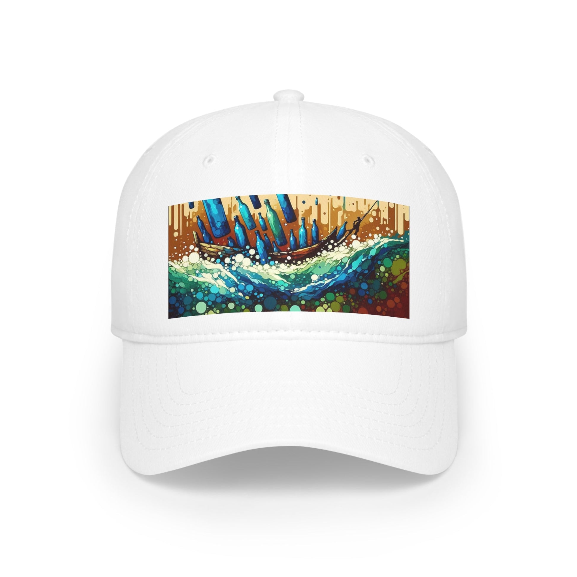 Oceanic Bottle Rescue Low Profile Baseball Cap - ATUH.ART