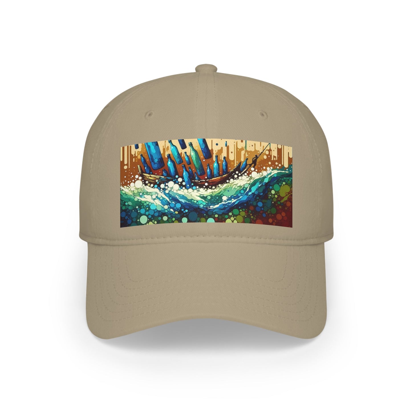 Oceanic Bottle Rescue Low Profile Baseball Cap - ATUH.ART