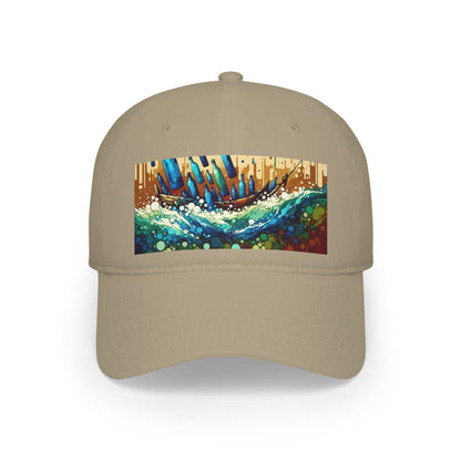 Oceanic Bottle Rescue Low Profile Baseball Cap - ATUH.ART