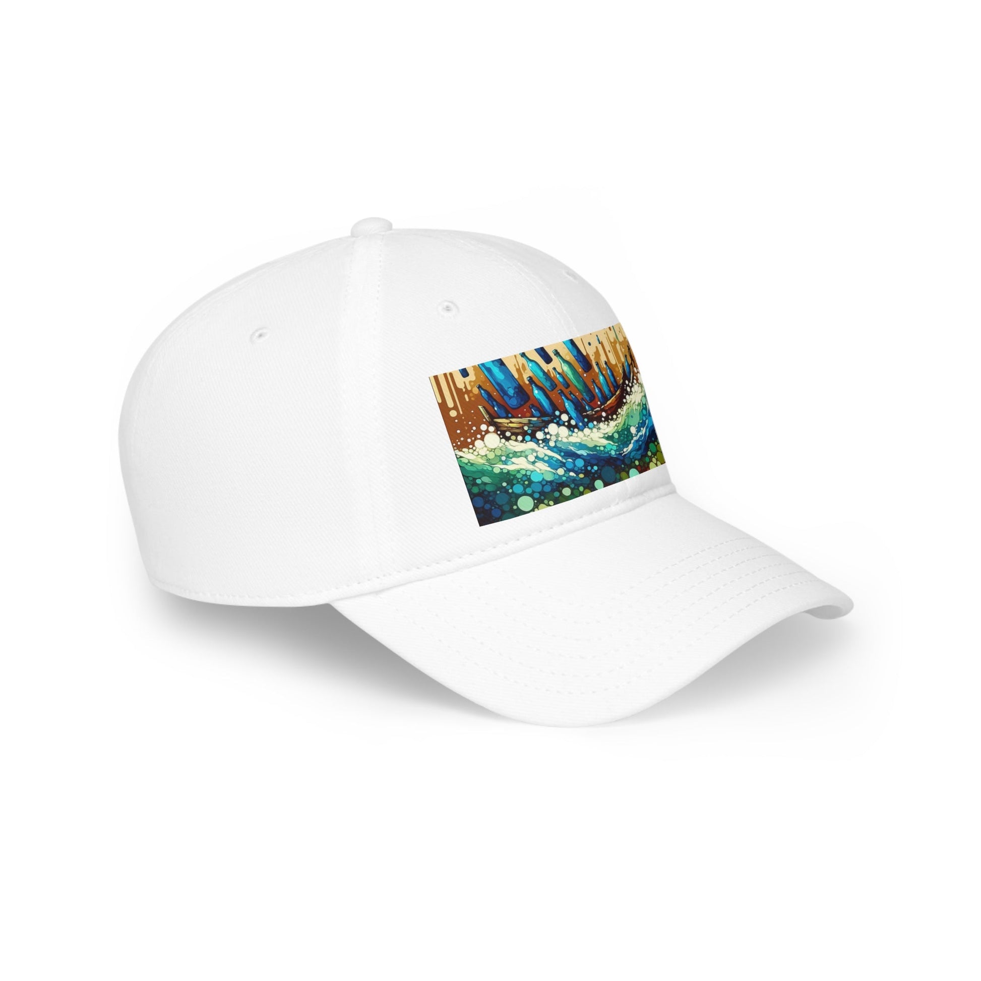 Oceanic Bottle Rescue Low Profile Baseball Cap - ATUH.ART