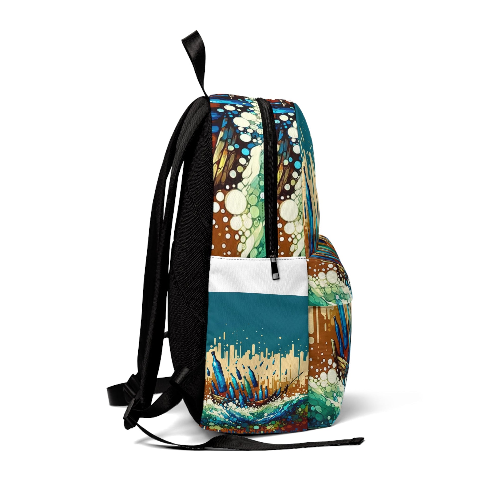 Oceanic Bottle Rescue Unisex Classic Backpack - ATUH.ART