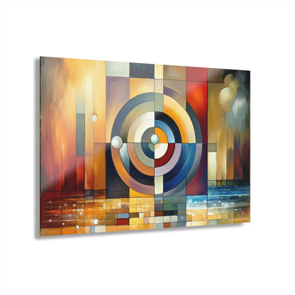 Oneness Through Tachism Acrylic Prints (French Cleat Hanging) - ATUH.ART