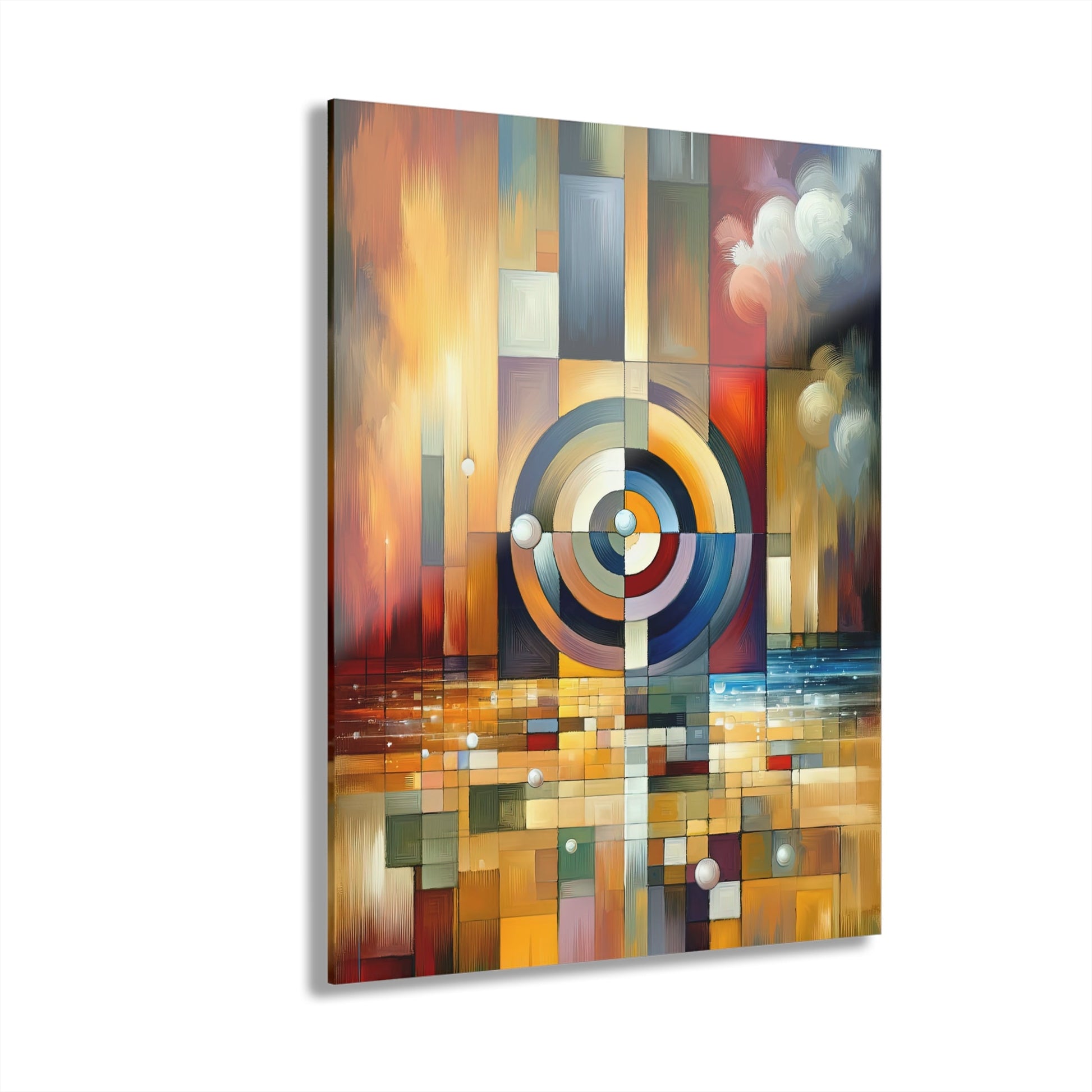 Oneness Through Tachism Acrylic Prints (French Cleat Hanging) - ATUH.ART