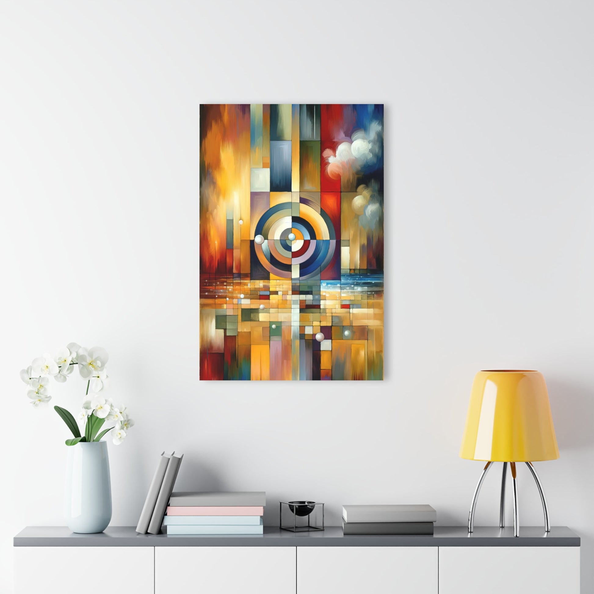 Oneness Through Tachism Acrylic Prints (French Cleat Hanging) - ATUH.ART