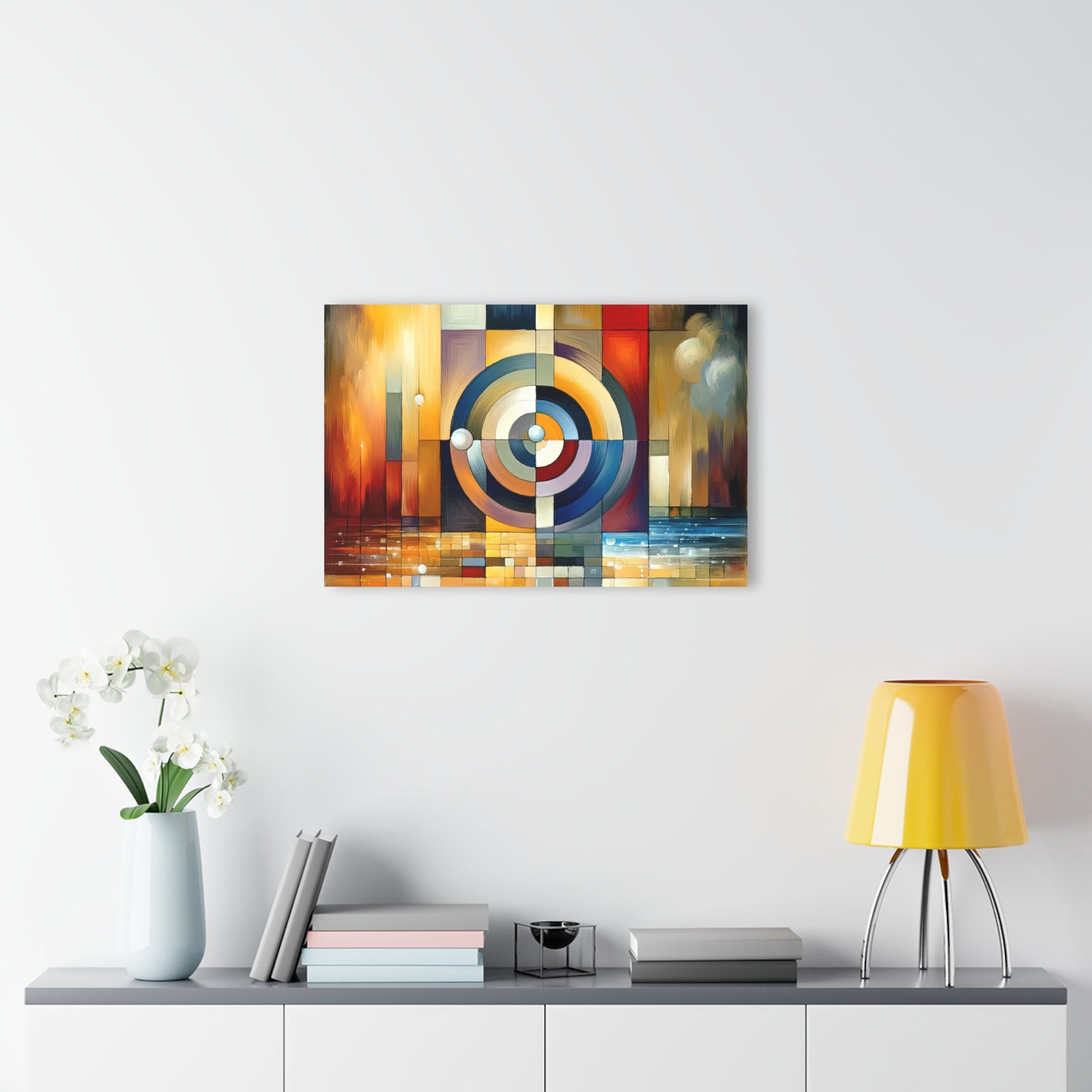 Oneness Through Tachism Acrylic Prints (French Cleat Hanging) - ATUH.ART
