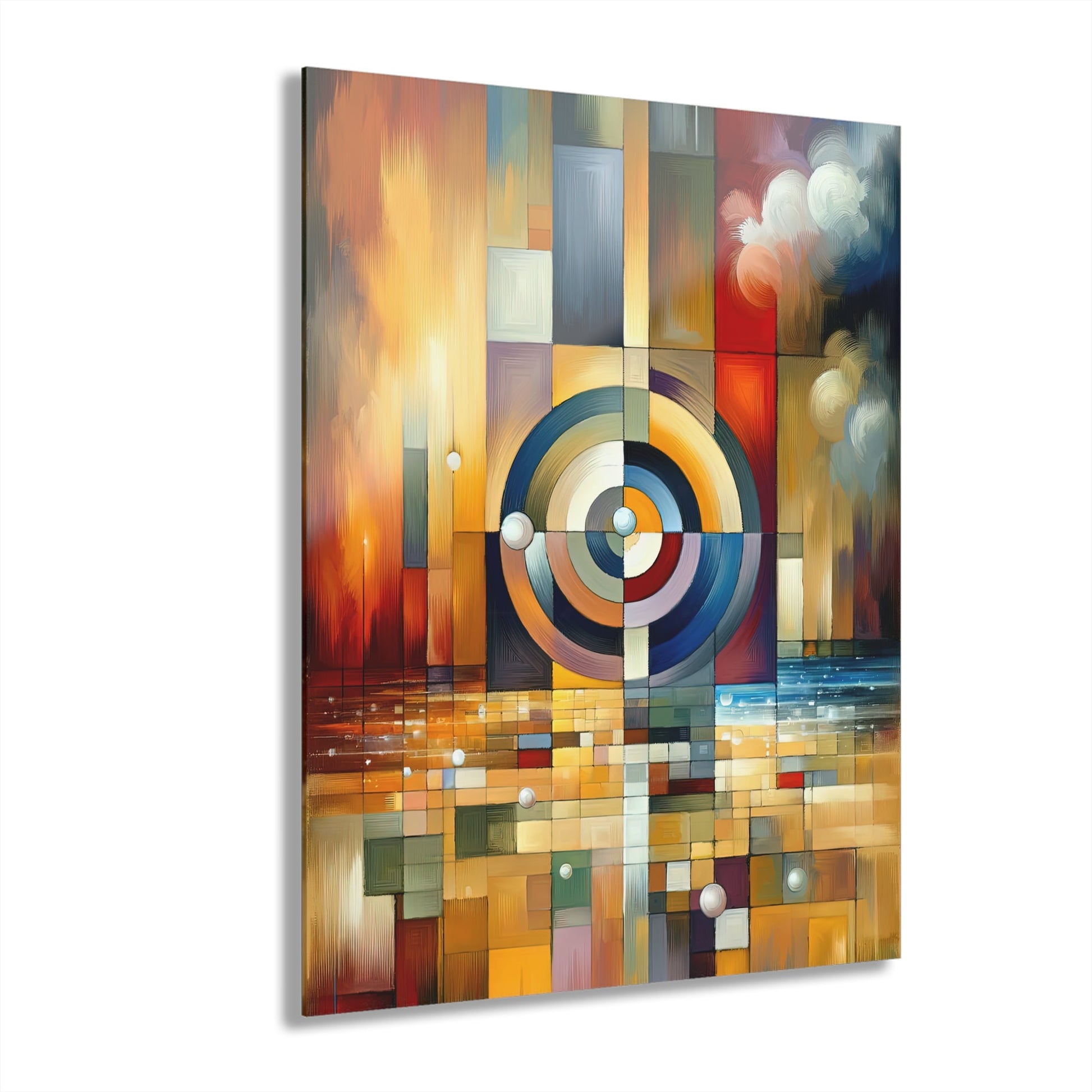Oneness Through Tachism Acrylic Prints (French Cleat Hanging) - ATUH.ART