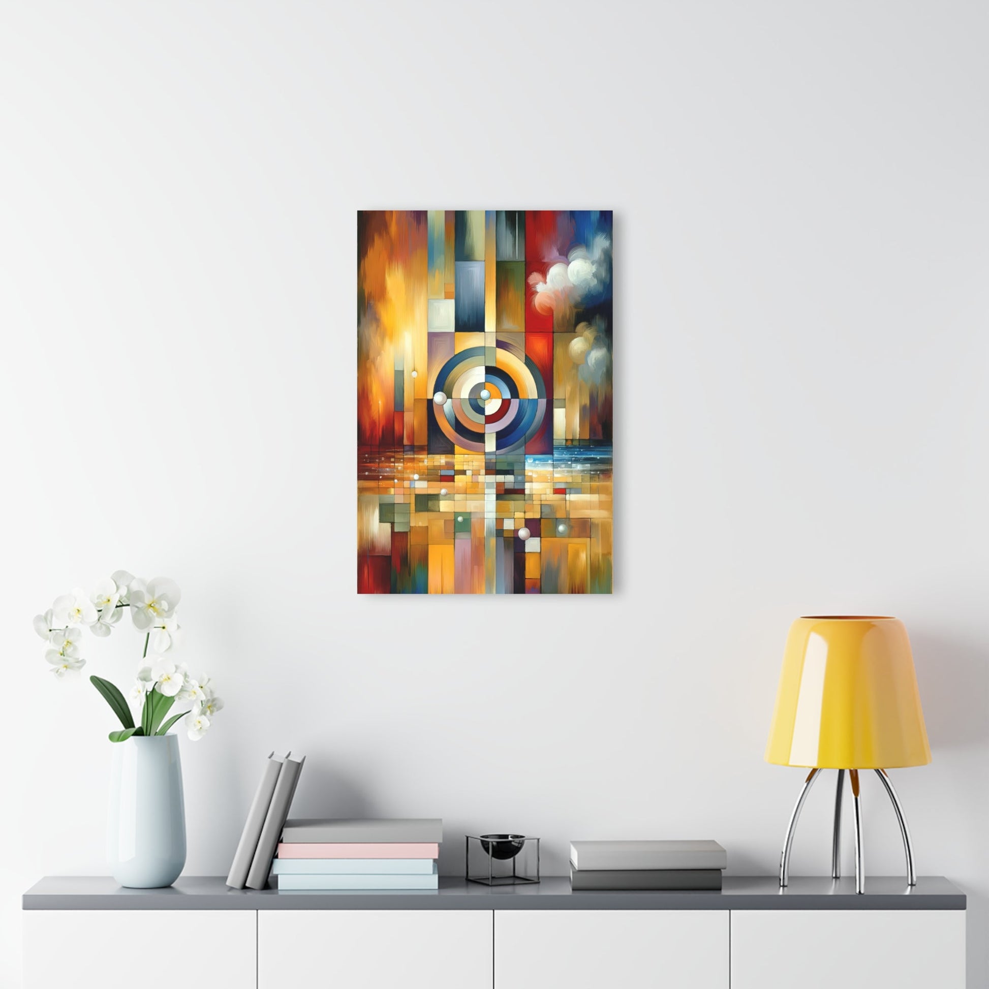 Oneness Through Tachism Acrylic Prints (French Cleat Hanging) - ATUH.ART
