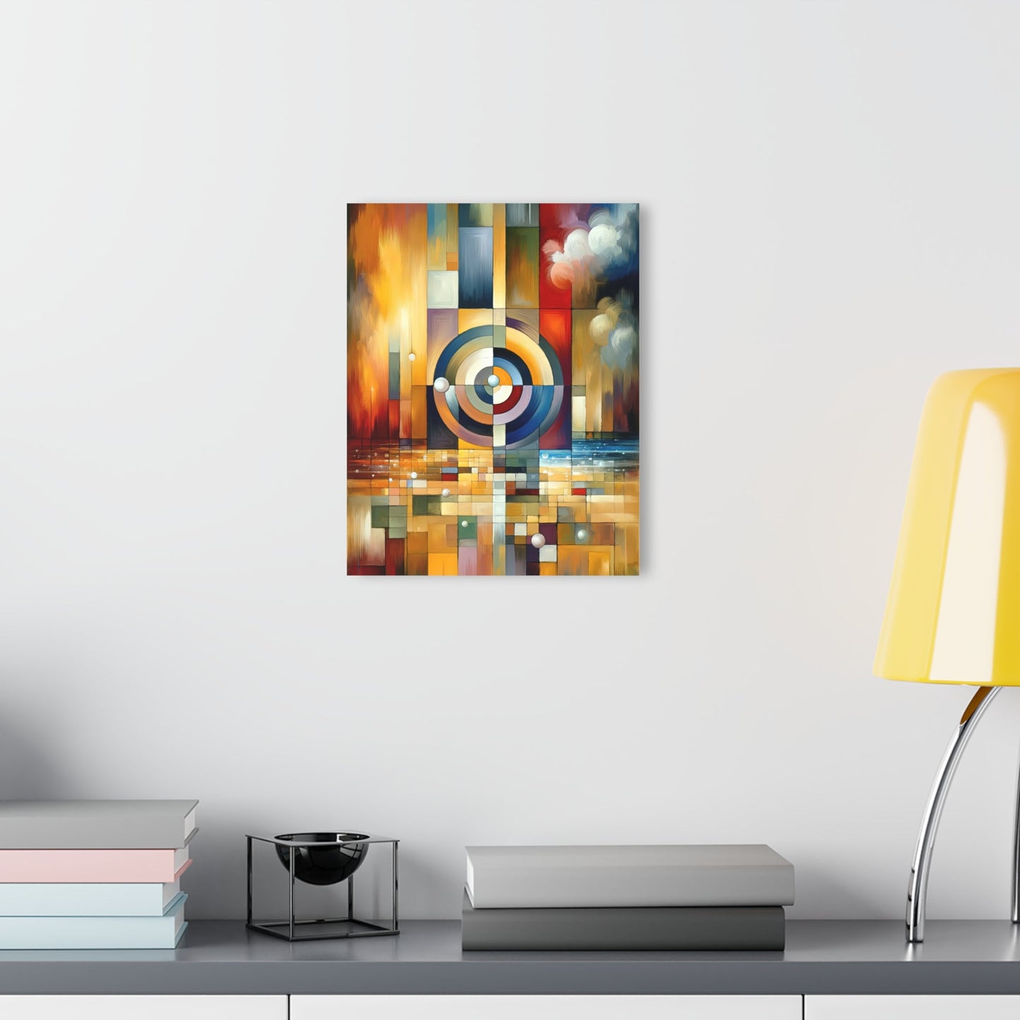 Oneness Through Tachism Acrylic Prints (French Cleat Hanging) - ATUH.ART
