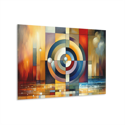 Oneness Through Tachism Acrylic Prints (French Cleat Hanging) - ATUH.ART