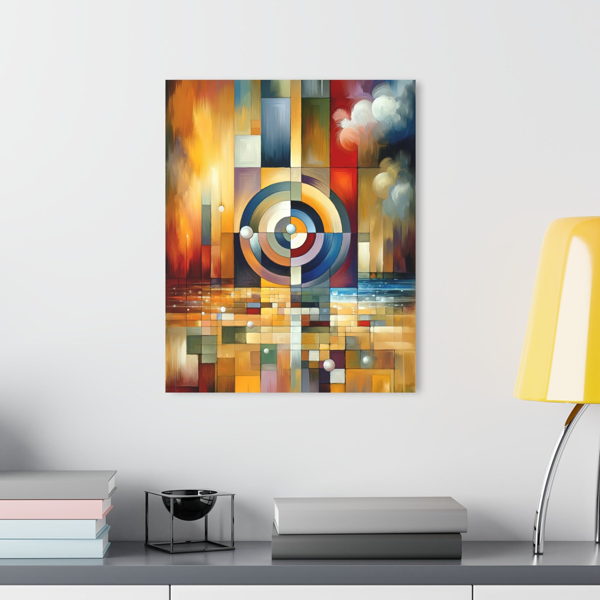 Oneness Through Tachism Acrylic Prints (French Cleat Hanging) - ATUH.ART