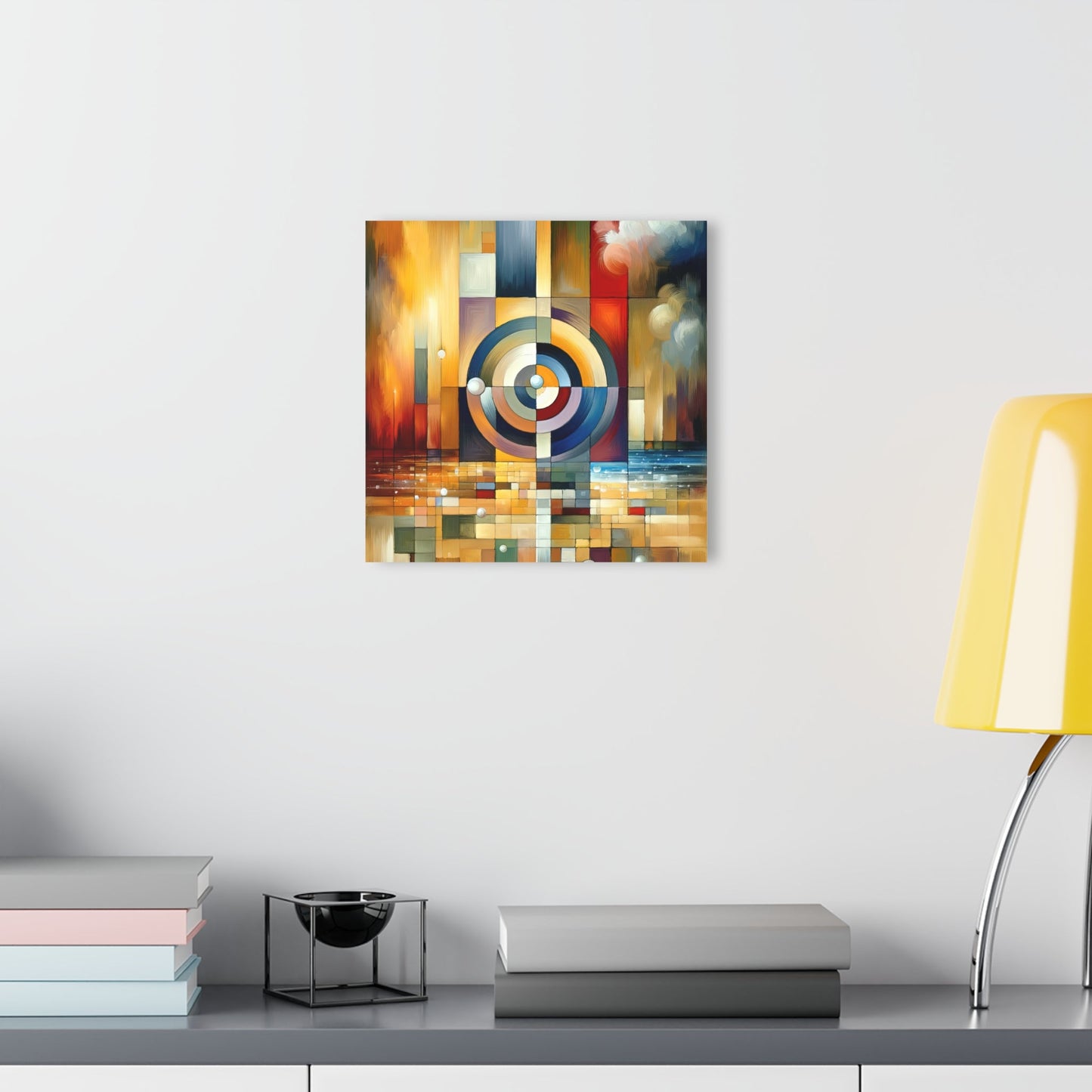 Oneness Through Tachism Acrylic Prints (French Cleat Hanging) - ATUH.ART