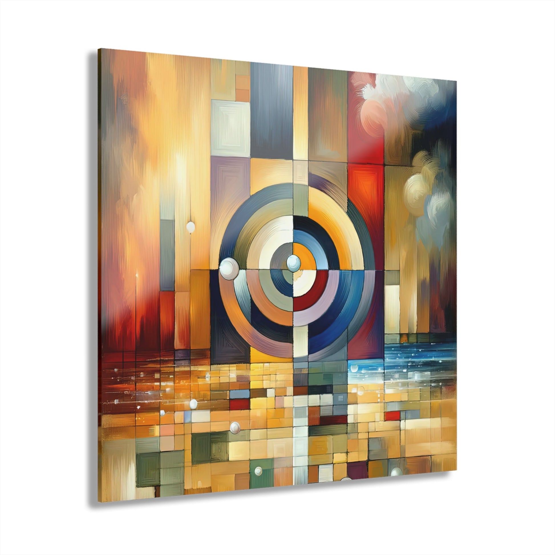 Oneness Through Tachism Acrylic Prints (French Cleat Hanging) - ATUH.ART