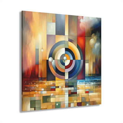 Oneness Through Tachism Acrylic Prints (French Cleat Hanging) - ATUH.ART