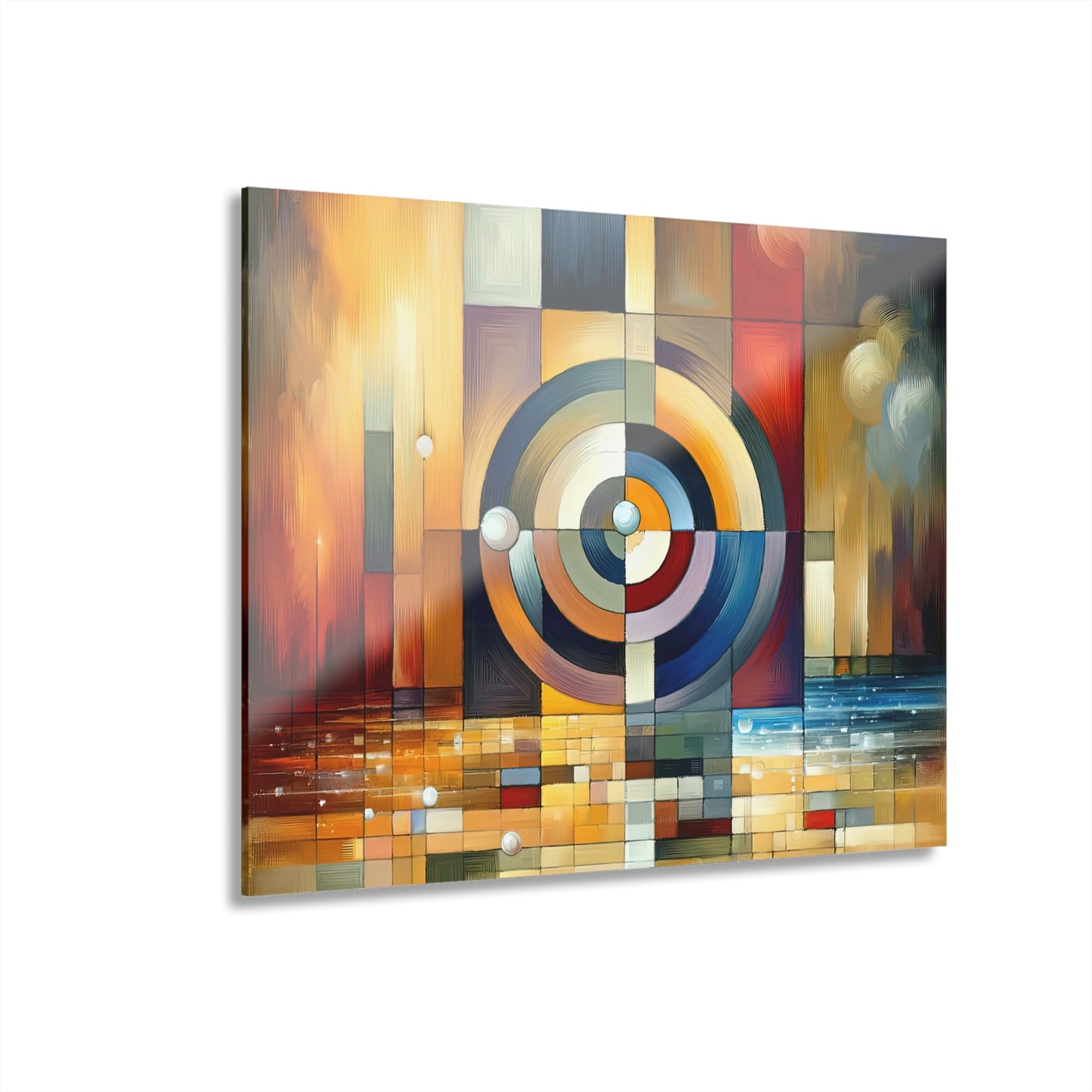Oneness Through Tachism Acrylic Prints (French Cleat Hanging) - ATUH.ART