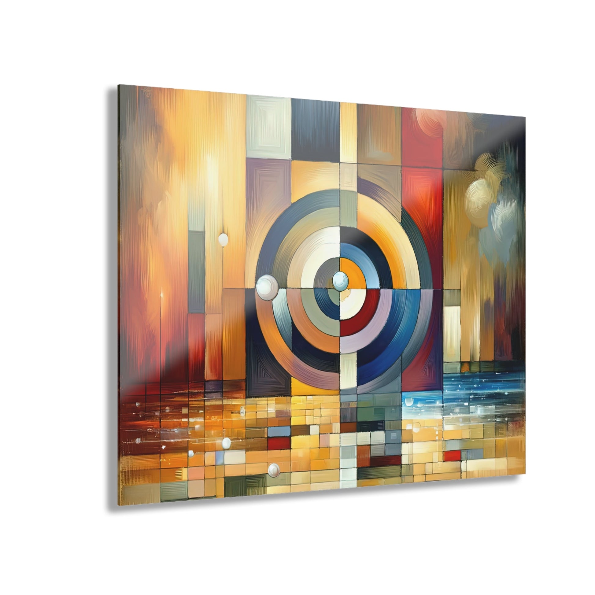 Oneness Through Tachism Acrylic Prints (French Cleat Hanging) - ATUH.ART