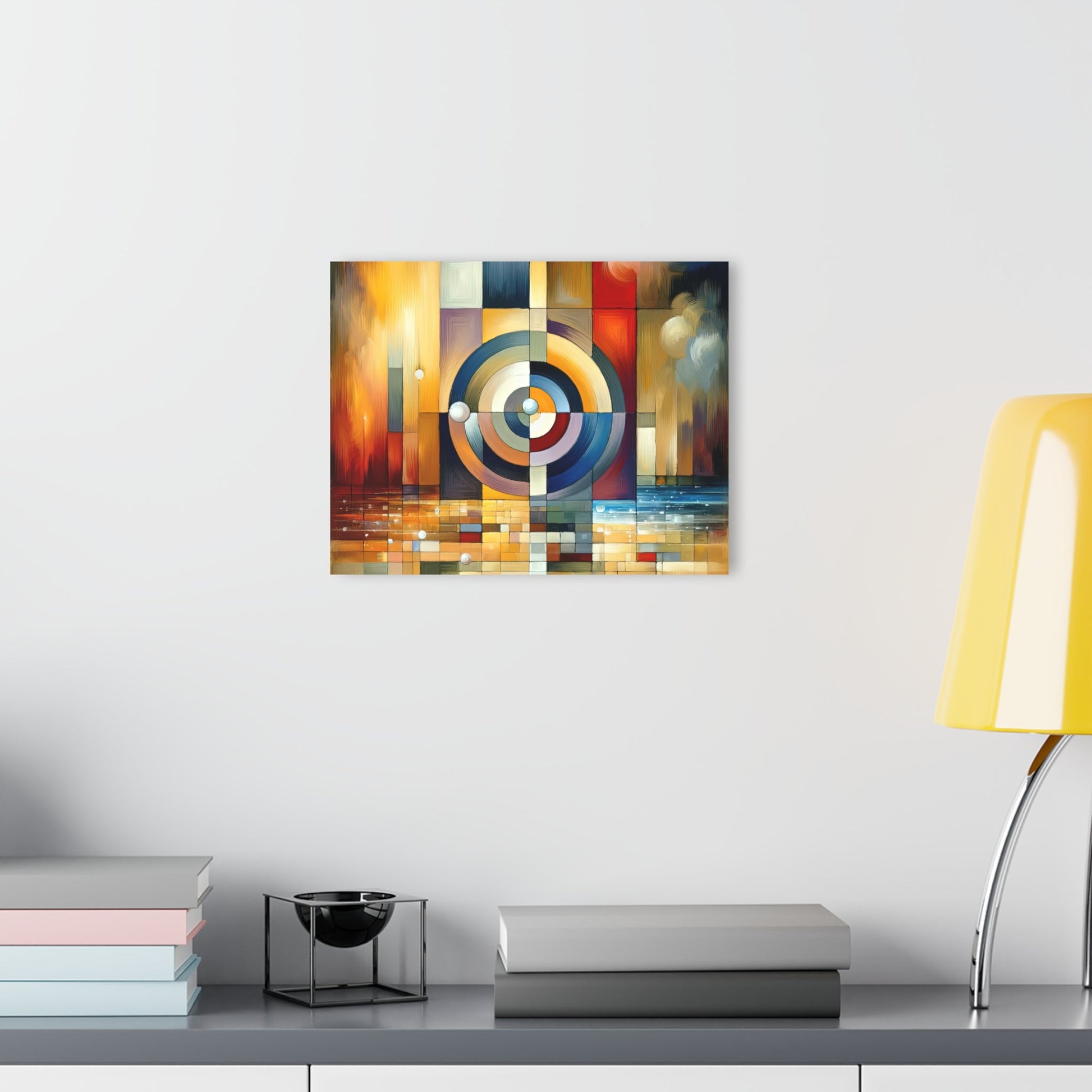Oneness Through Tachism Acrylic Prints (French Cleat Hanging) - ATUH.ART