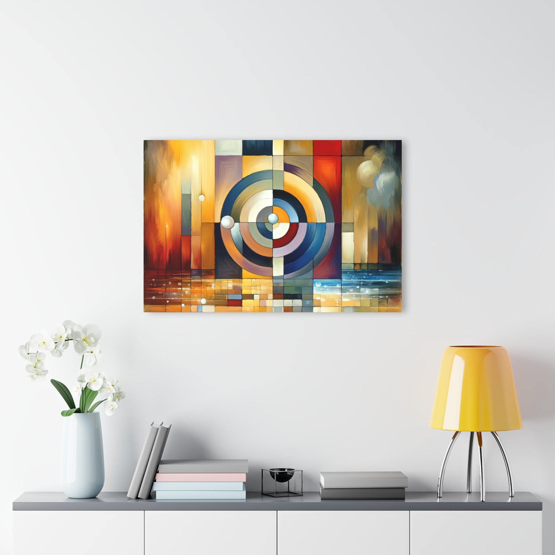 Oneness Through Tachism Acrylic Prints (French Cleat Hanging) - ATUH.ART
