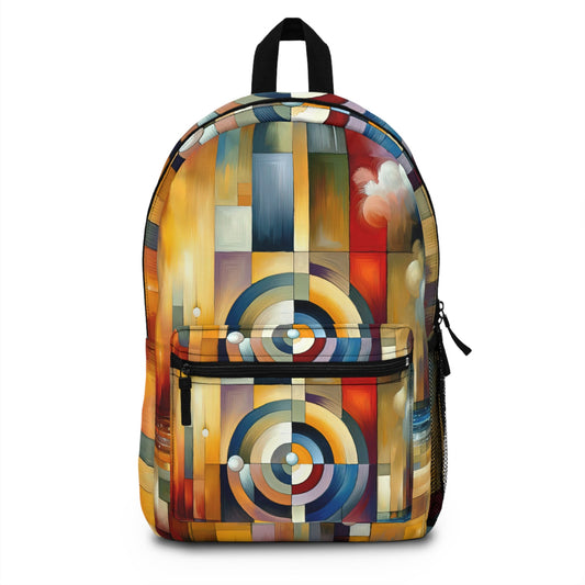 Oneness Through Tachism Backpack - ATUH.ART