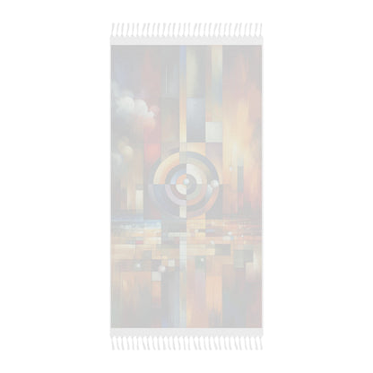 Oneness Through Tachism Boho Beach Cloth - ATUH.ART
