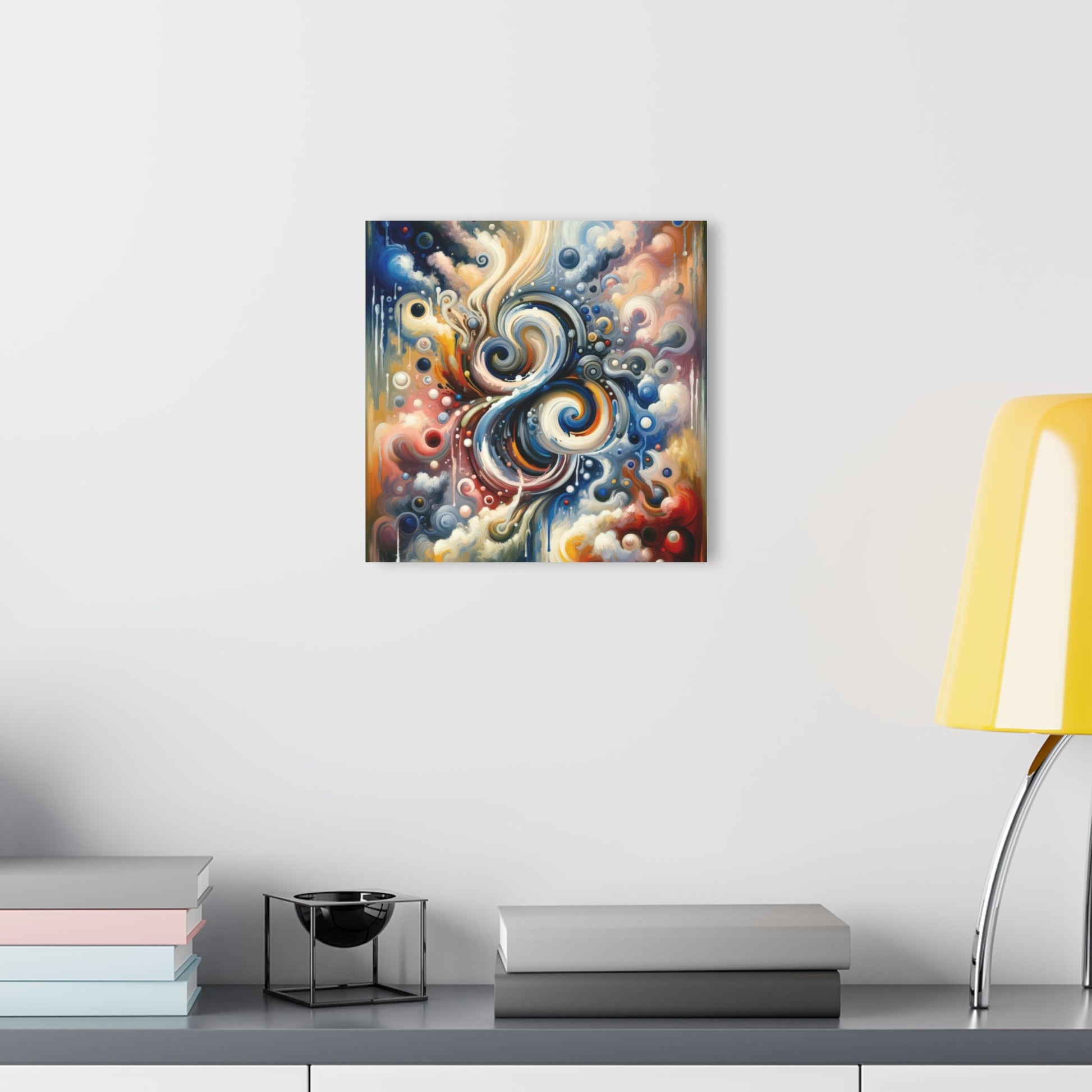 Paradoxical Embrace Tachism Acrylic Prints (French Cleat Hanging) - ATUH.ART
