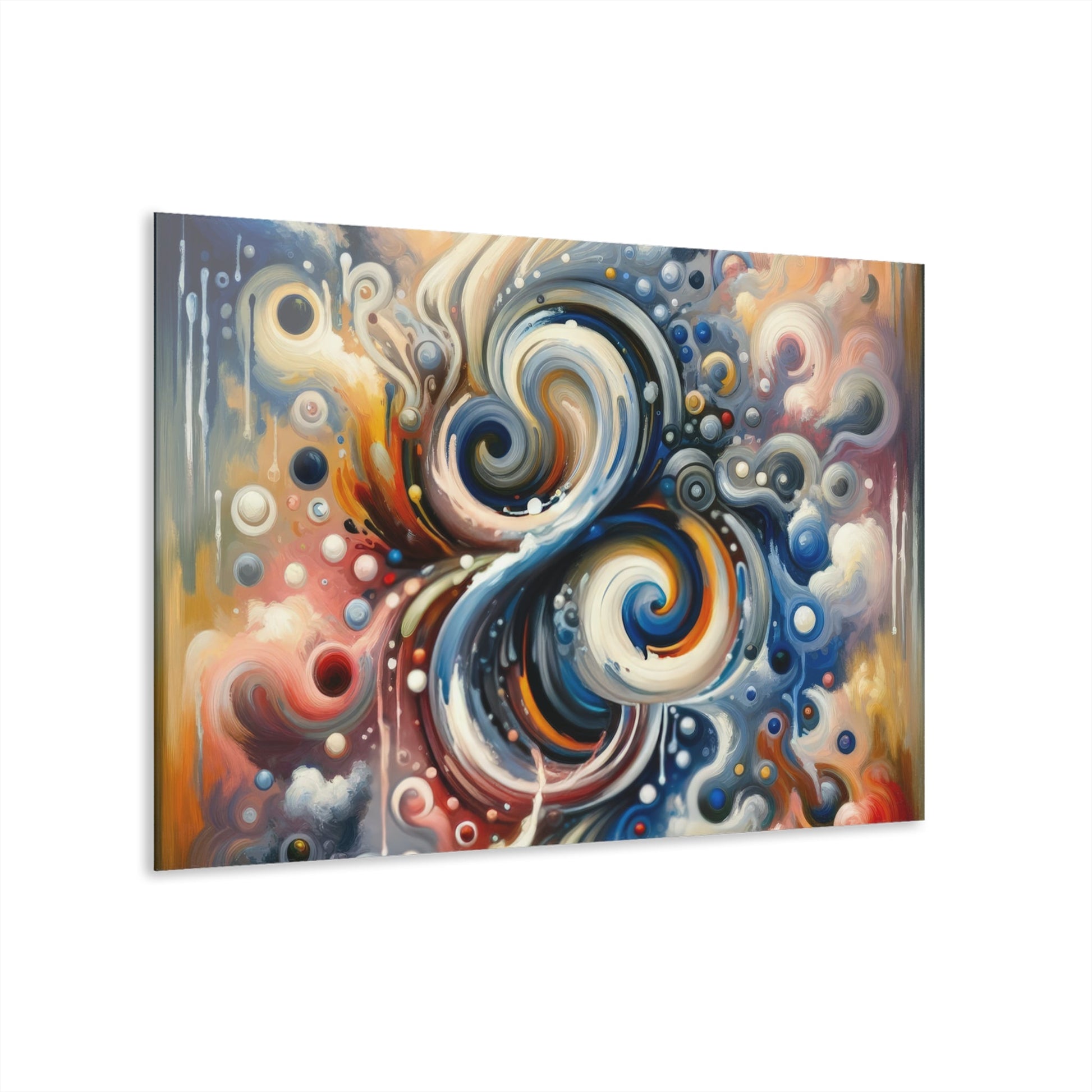 Paradoxical Embrace Tachism Acrylic Prints (French Cleat Hanging) - ATUH.ART