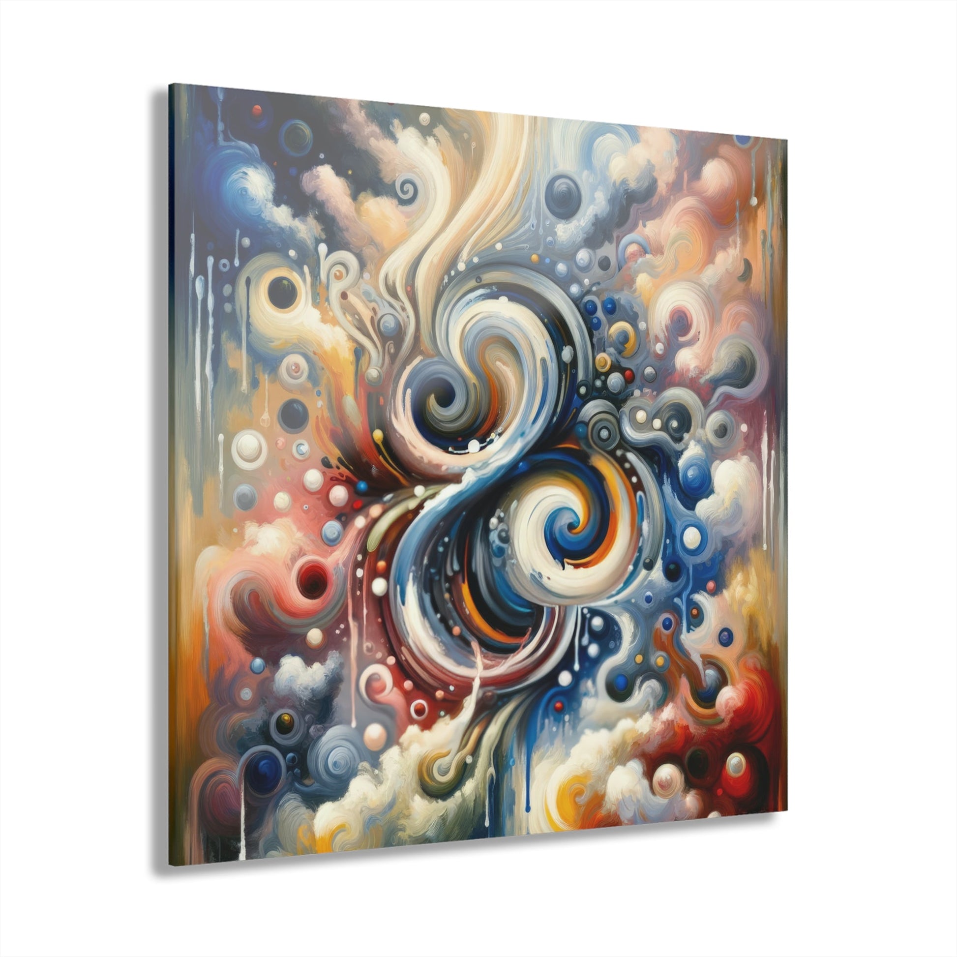 Paradoxical Embrace Tachism Acrylic Prints (French Cleat Hanging) - ATUH.ART