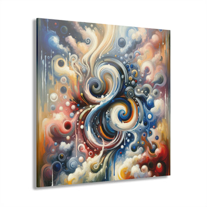 Paradoxical Embrace Tachism Acrylic Prints (French Cleat Hanging) - ATUH.ART