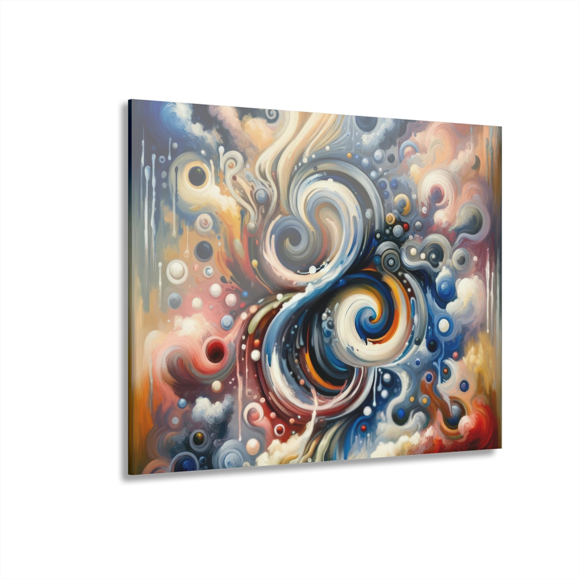 Paradoxical Embrace Tachism Acrylic Prints (French Cleat Hanging) - ATUH.ART